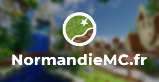Bannière du serveur Minecraft Normandie