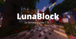 Bannière du serveur LunaBlock