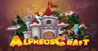 Bannière du serveur ALPHEOSCRAFT | SURVIE - CREATIF | 1.20
