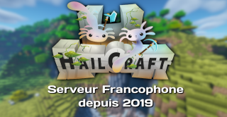 Bannière du serveur HAILCRAFT - SURVIE RPG 1.20 - ONEBLOCK FARM2WIN