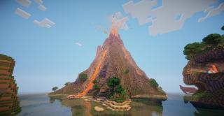 Bannière du serveur Volcania network