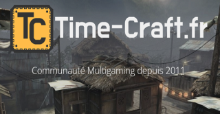 Bannière du serveur Time-Craft