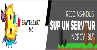 Bannière du serveur BraveHeartMc