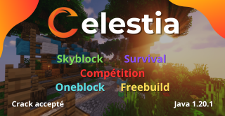 Bannière du serveur Celestia