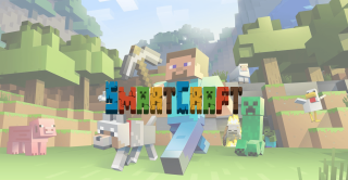 Bannière du serveur SmartCraft (Bedrock)