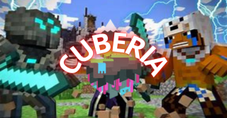 Bannière du serveur Cuberia :PVP Faction Bedrock:
