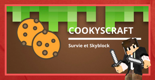 Bannière du serveur Cookyscraft