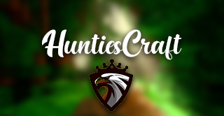 Bannière du serveur HuntiesCraft