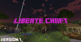 Bannière du serveur Liberté Craft