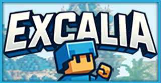 Bannière du serveur PLAY.EXCALIA.FR - 1.21.4 - CALAMITY UPDATE S1