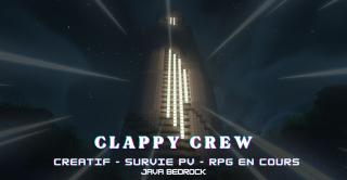 Bannière du serveur ClappyCrew