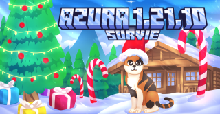 Bannière du serveur Azura 1.21.10