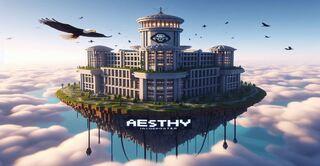 Bannière du serveur Aesthy - SkyBlock