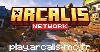 Bannière du serveur Arcalis