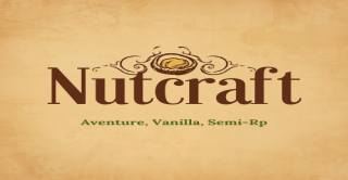 Bannière du serveur NutCraft