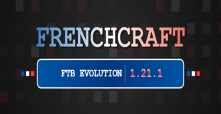 Bannière du serveur FrenchCraft - FTB EVOLUTION  1.21.1