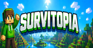 Bannière du serveur SURVITOPIA - SERVEUR SURVIE 1.21+